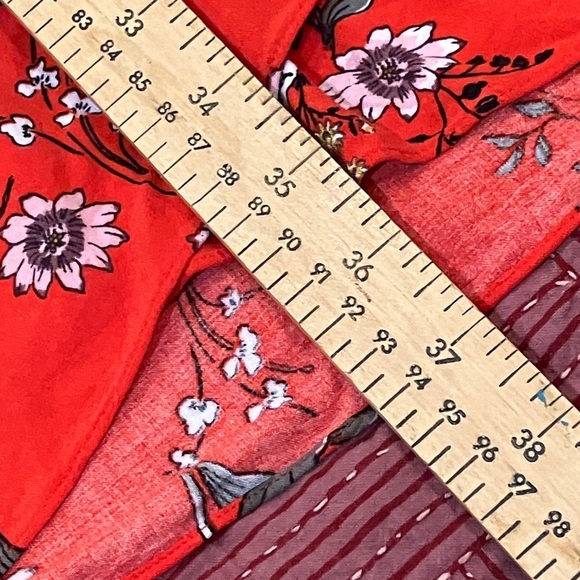 H&M Mama size large Red Floral Dress - Picture 9 of 15